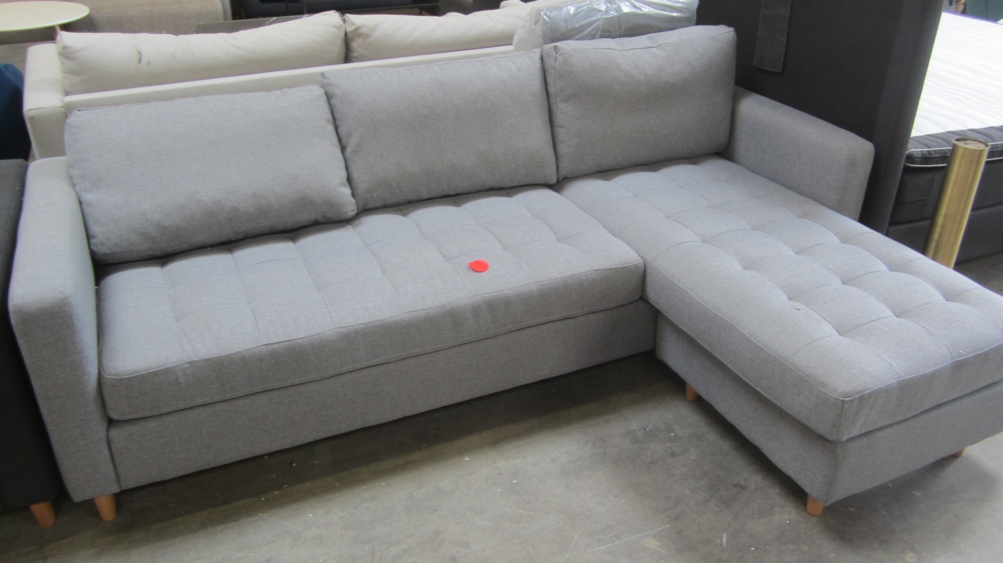 Sofa med chaiselong